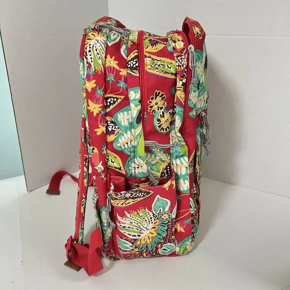 Vera Bradley Lighten Up Grand Backpack Laptop Rumba Large
